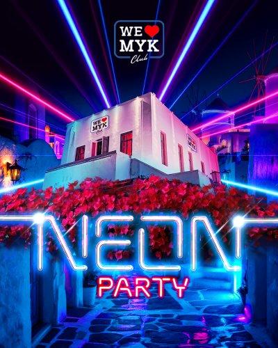 WE β€ MYK Club - NEON PARTY β WE LOVE MYK, Mykonos